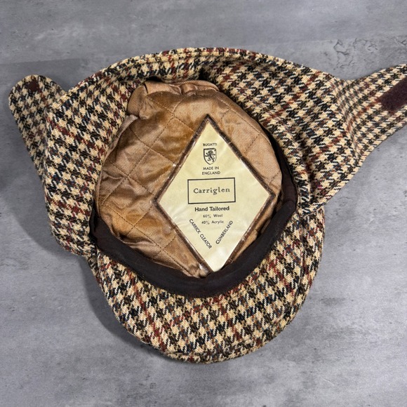 newsboy cap tweed bugatti cap